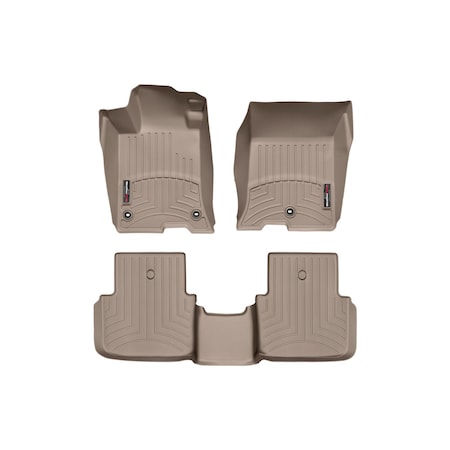 Weathertech Front and Rear Floorliners, 45734-1-2 45734-1-2